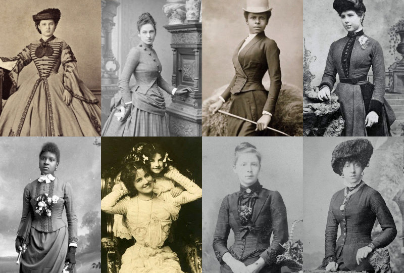 Port du corset au XIXème siècle