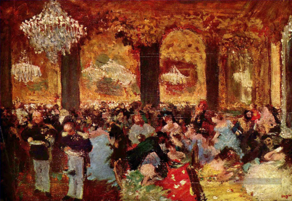 Dîner au bal, par Edgard Degas (1879)